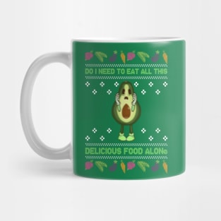 Vegan Ugly Christmas Sweater Mug